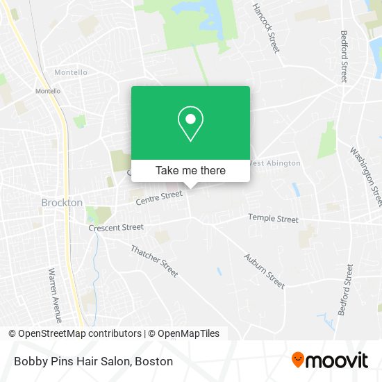 Bobby Pins Hair Salon map