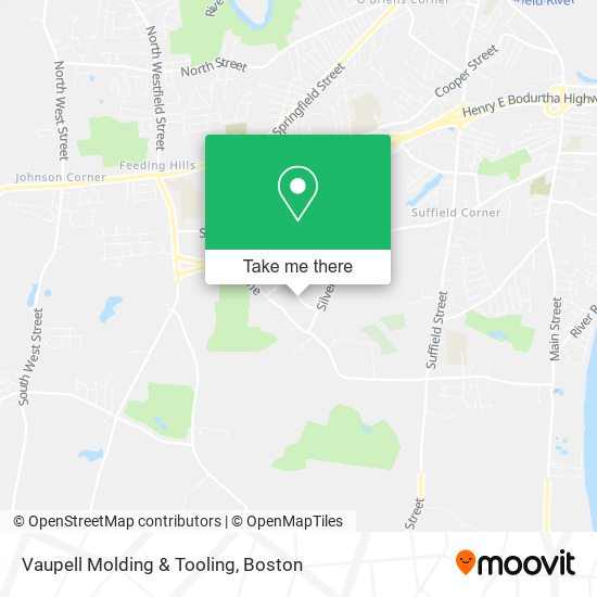 Vaupell Molding & Tooling map