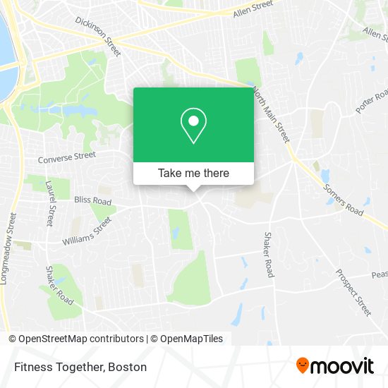 Fitness Together map