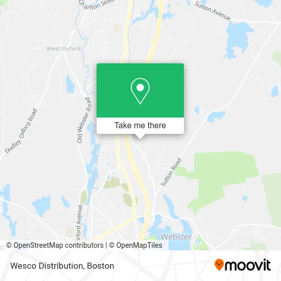 Wesco Distribution map