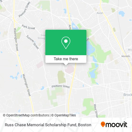 Russ Chase Memorial Scholarship Fund map