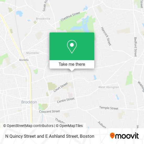 Mapa de N Quincy Street and E Ashland Street