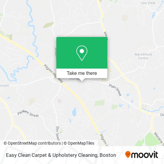 Easy Clean Carpet & Upholstery Cleaning map