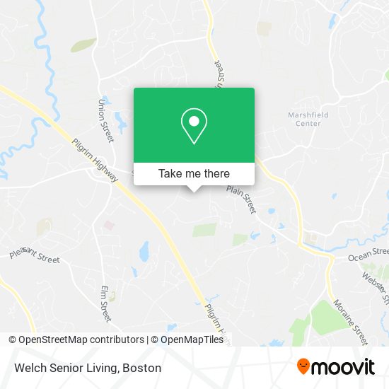 Mapa de Welch Senior Living