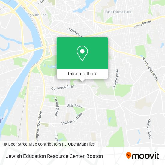 Jewish Education Resource Center map