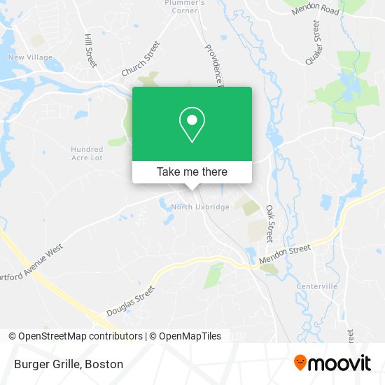 Mapa de Burger Grille