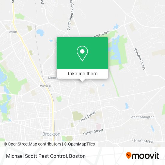 Mapa de Michael Scott Pest Control