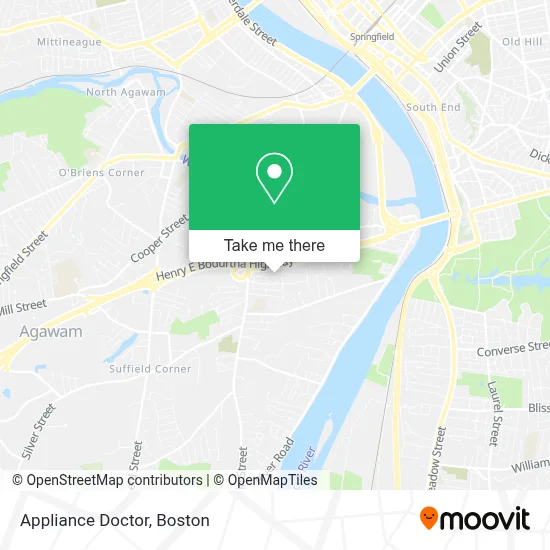 Appliance Doctor map