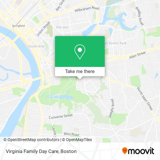 Virginia Family Day Care map