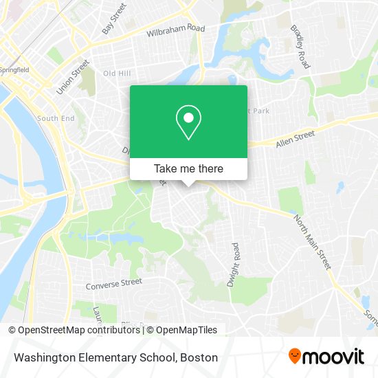 Washington Elementary School map