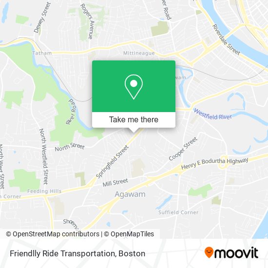 Friendlly Ride Transportation map