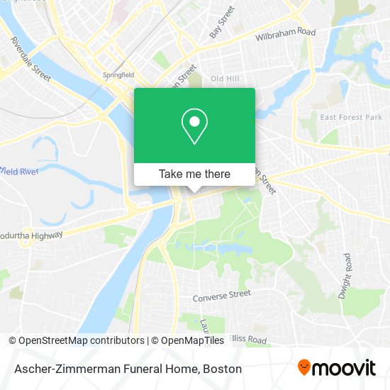 Ascher-Zimmerman Funeral Home map