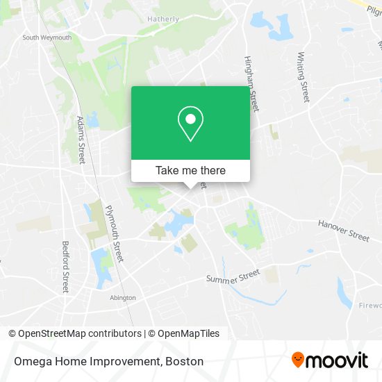 Omega Home Improvement map