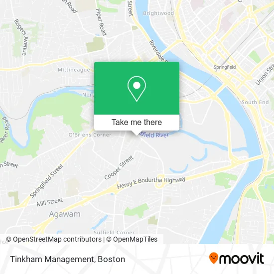 Tinkham Management map