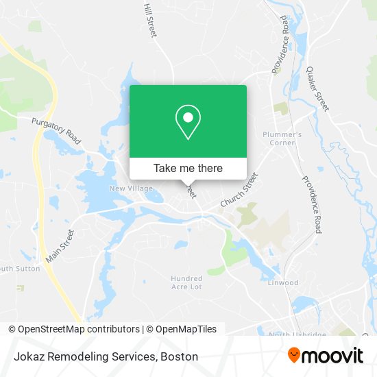 Jokaz Remodeling Services map