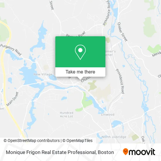 Monique Frigon Real Estate Professional map