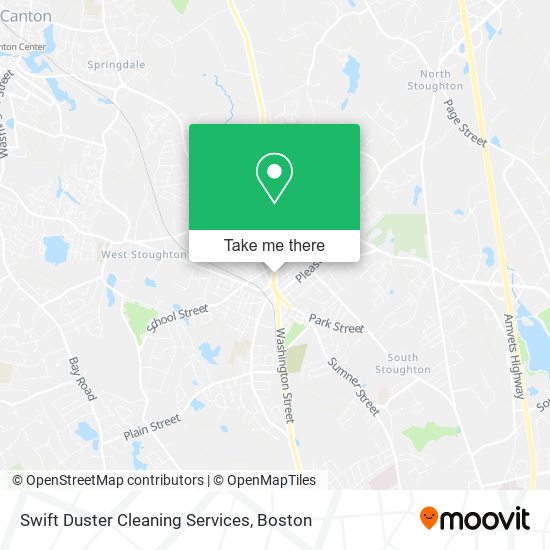 Mapa de Swift Duster Cleaning Services