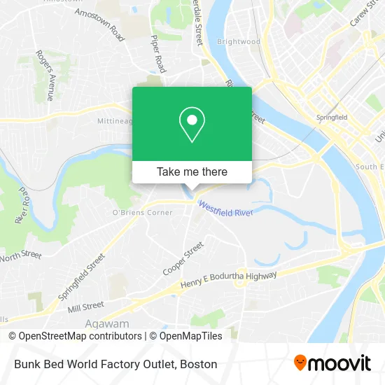 Bunk Bed World Factory Outlet map