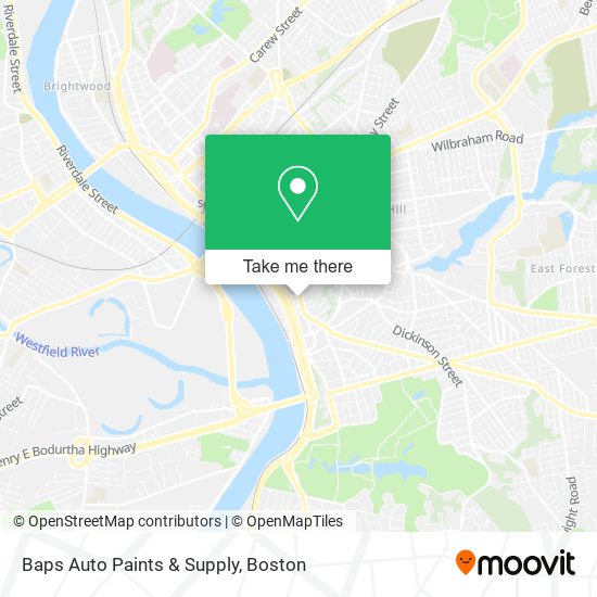 Baps Auto Paints & Supply map