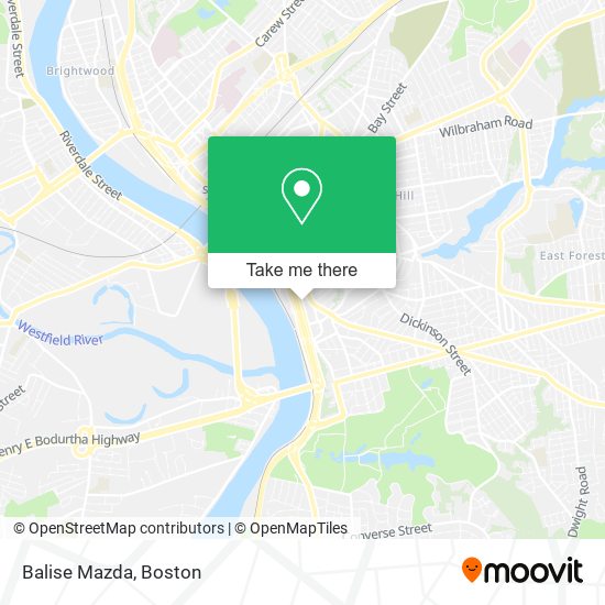 Balise Mazda map