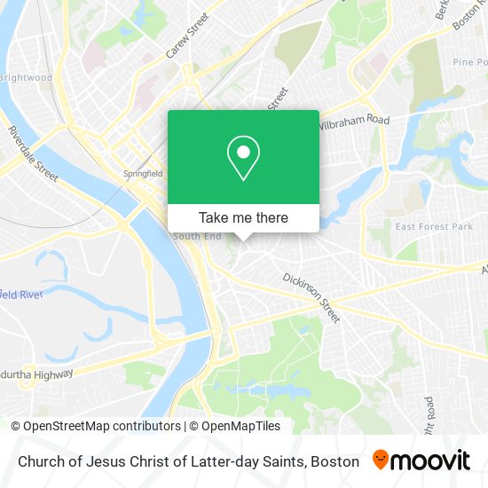 Church of Jesus Christ of Latter-day Saints map