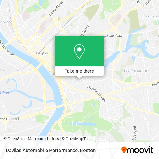 Davilas Automobile Performance map