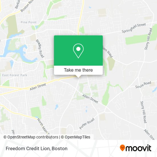 Freedom Credit Lion map