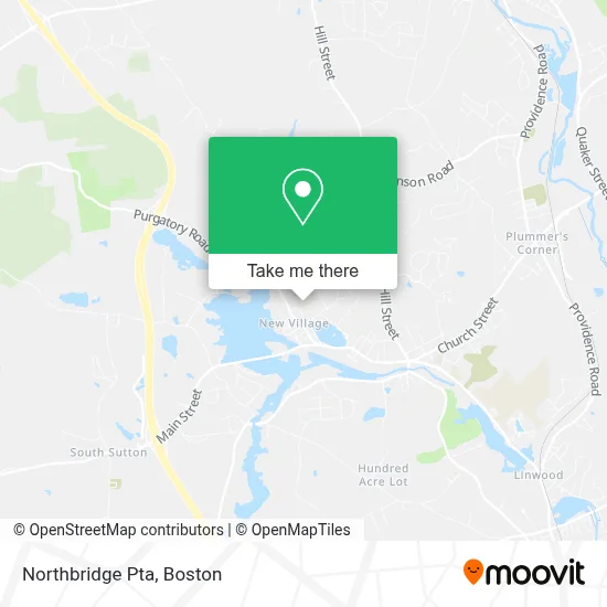 Northbridge Pta map