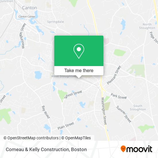 Mapa de Comeau & Kelly Construction