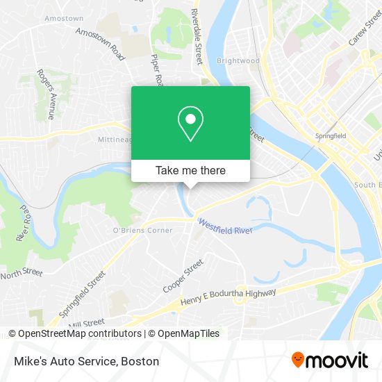 Mike's Auto Service map