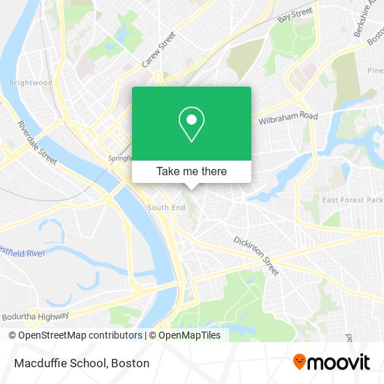 Mapa de Macduffie School