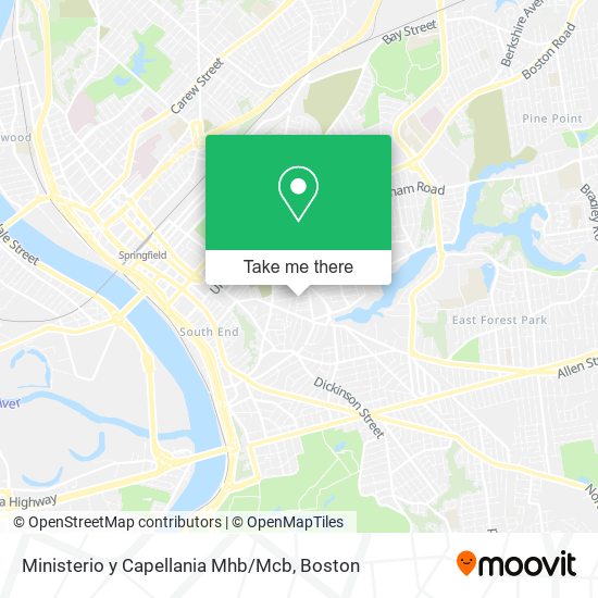 Mapa de Ministerio y Capellania Mhb / Mcb