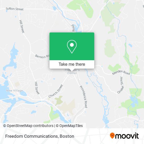 Mapa de Freedom Communications