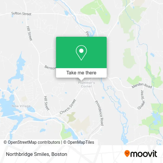 Northbridge Smiles map