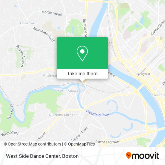 West Side Dance Center map