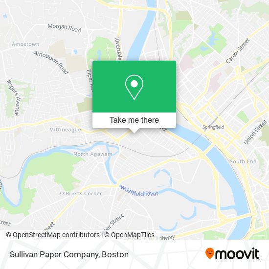 Sullivan Paper Company map