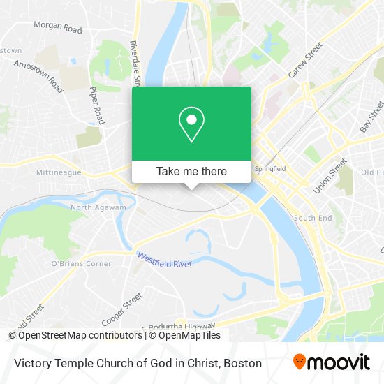 Victory Temple Church of God in Christ map