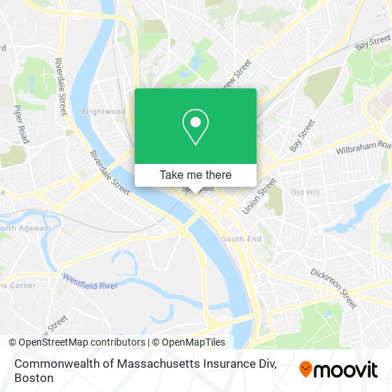 Mapa de Commonwealth of Massachusetts Insurance Div