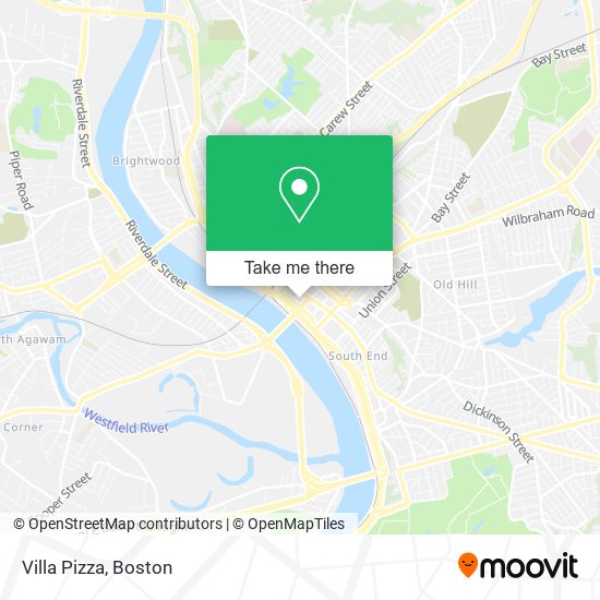 Villa Pizza map