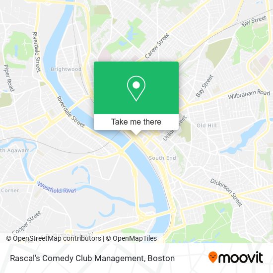 Rascal's Comedy Club Management map