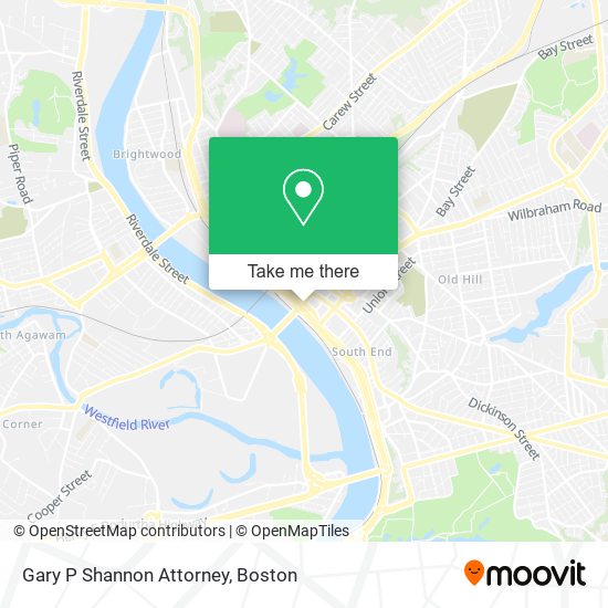 Mapa de Gary P Shannon Attorney