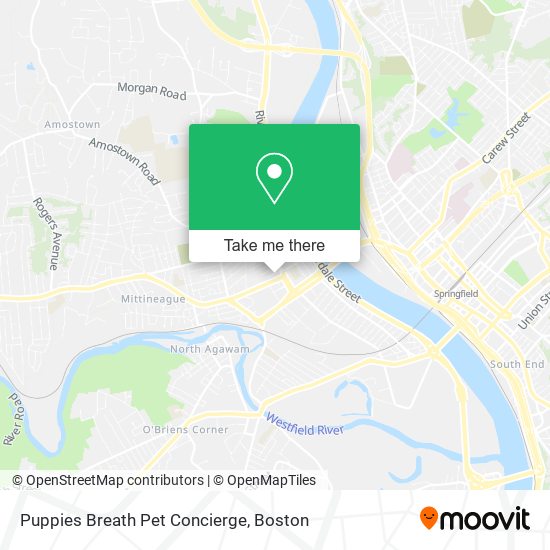 Puppies Breath Pet Concierge map