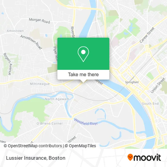 Lussier Insurance map