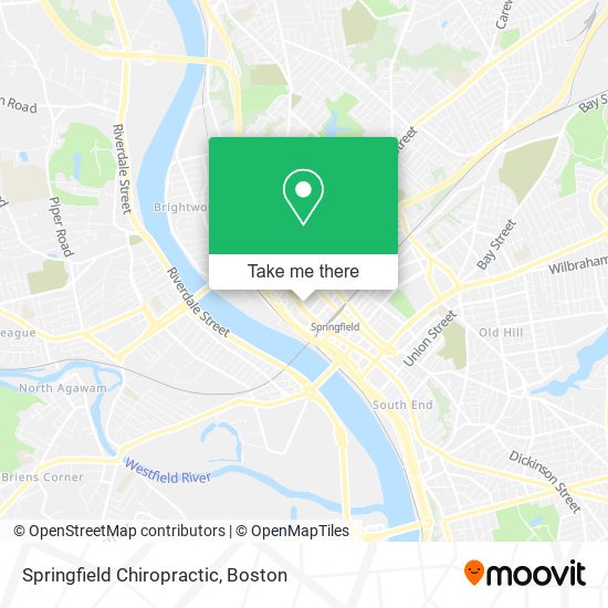 Springfield Chiropractic map