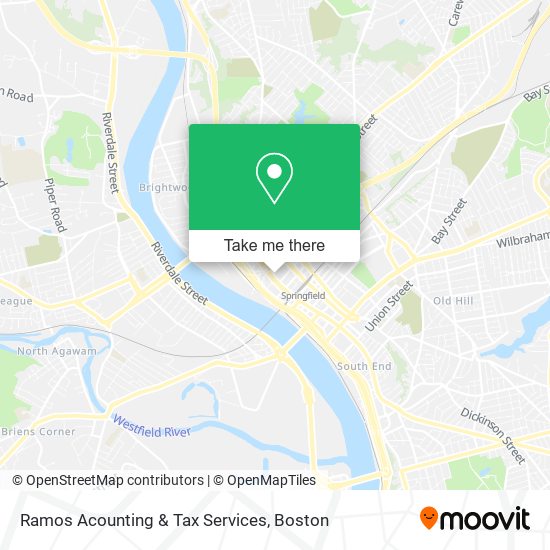Ramos Acounting & Tax Services map