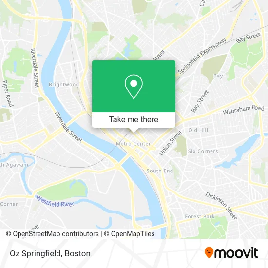 Oz Springfield map