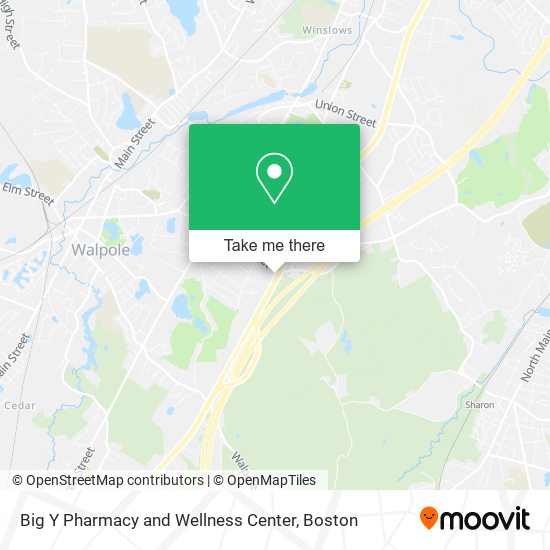 Mapa de Big Y Pharmacy and Wellness Center