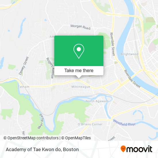 Academy of Tae Kwon do map