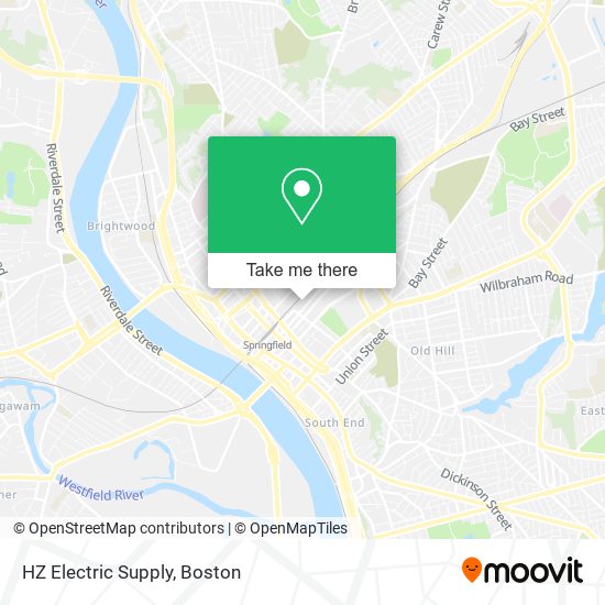 ¿Cómo llegar a HZ Electric Supply en Boston en Autobús o Tren?