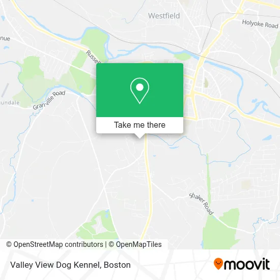Valley View Dog Kennel map